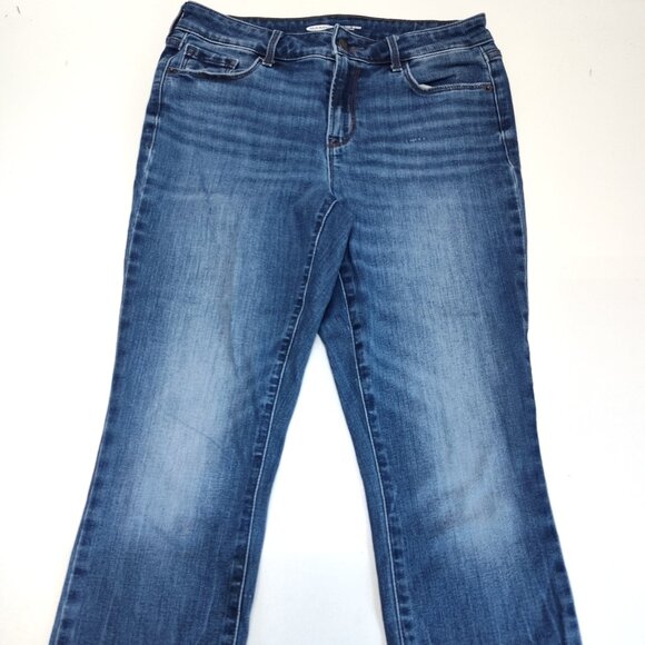 Old Navy Pop Icon Skinny Mid-Rise Stretch Denim Jean Nicky 2 Mr Skinny DK Size 6 - Picture 4 of 9